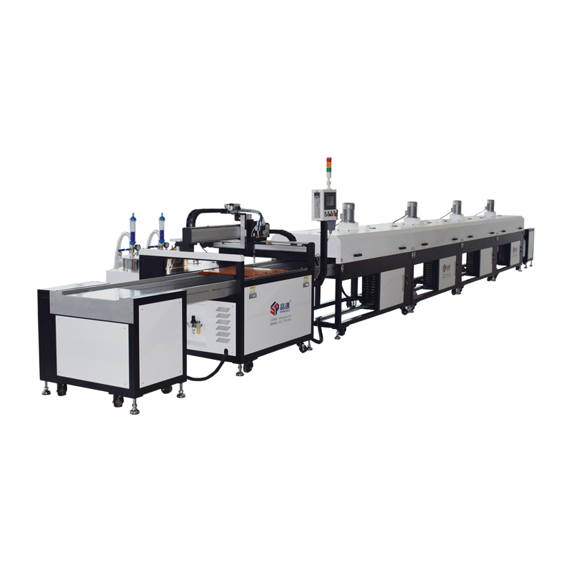    吸盤PU膠自動化滴膠固化線設備